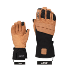 Lenz Men's think about ski glove braun/schwarz
