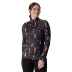 Spyder Women's VIVID 1/2 ZIP BLACK