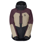 Scott Men's Ultimate Dryo Jacket cocoa red/portobello beige