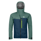 Ortovox Men's 3L RAVINE SHELL JACKET deep ocean