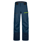 Ortovox Men's 3L RAVINE SHELL PANTS deep ocean