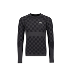 Mons Royale Men's Ascender Merino LS forged iron/black