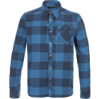 2117 Men's flannel shirt Skjortan blue