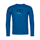 Ortovox Men's 150 COOL MTN SILHOUETTE LS blue note