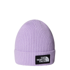 TNF Kids LOGO BOX CUFFED BEANIE LITE LILAC