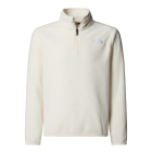TNF Teens GLACIER 1/4 ZIP PULLOVER WHITE DUNE
