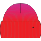 Atomic DOUBLE CUFF KNIT BEANIE RED
