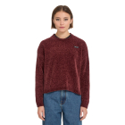 Volcom Women's BUBBLE TEASE SWEATER BRICK