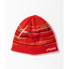 Phenix Random Border Knit Beanie red