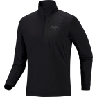 Arcteryx Men's Rho LT Zip Neck Black