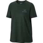 Arcteryx Women's Kragg SL Cotton Emblem Crew SS Black