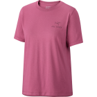 Arcteryx Women's Kragg SL Cotton Emblem Crew SS Lt Renegade