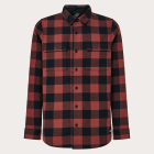 Oakley Men's BEAR COZY FLANNEL 9MS Rosewood/Black