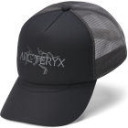Arcteryx Bird Word Trucker Hat Black / Cloud