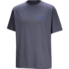 Arcteryx Men's Kragg SL Cotton Bird Word SS Dk Stratus/Fluidity