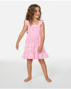 Rip Curl Girls SURF MAGIC WOVEN DRESS BEGONIA PINK
