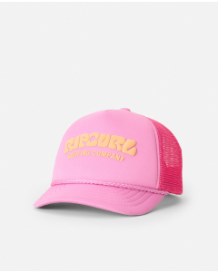 Rip Curl Girls MIXED SOFT JUNIOR TRUCKER HOT PINK