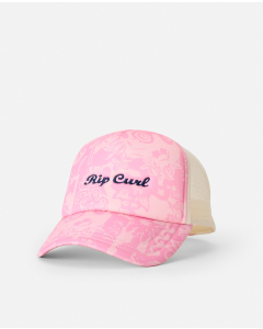 Rip Curl Girls MIXED REVIVAL TRUCKER HOT PINK