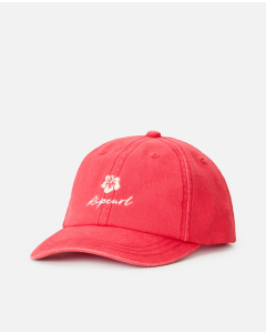 Rip Curl Girls WASHED TWILL CAP RED