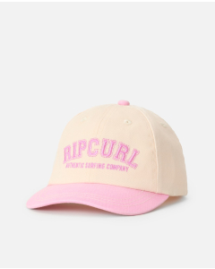 Rip Curl Girls WASHED TWILL CAP HOT PINK