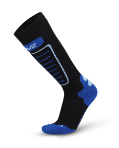 Lenz Socken skiing kids schwarz/blau
