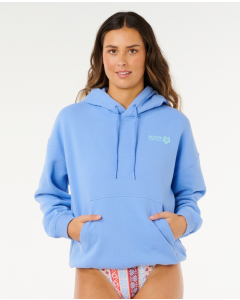 Rip Curl Women's SURF PUFF HERITAGE HOOD P/P CORNFLOWER BLUE