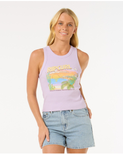 Rip Curl Women's LA PALOMA TANK LILAC