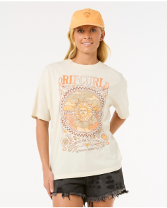 Rip Curl Women's LUNA HERITAGE TEE BONE