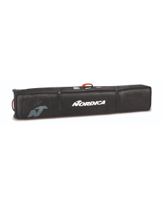 Nordica DOUBLE ROLLER SKI BAG (ECO) 003 BLACK/WHITE