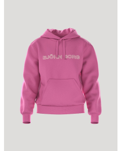 Björn Borg Women's ESSENTIAL 3 HOODIE ibis rose
