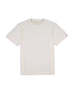 Mons Royale Men's Yonder Merino Organic Cotton Tee vintage white