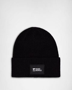 Mons Royale Bluff Merino Beanie Black