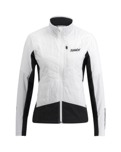 Swix Women's Nordic Warm Hybrid Jacket Bright white