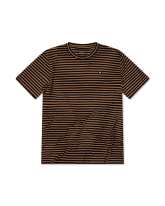 Mons Royale Men's Icon Merino Tee mr stripe toffee