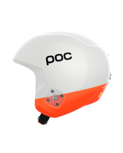 POC Skull Dura X MIPS H. White/Fluor.Orange