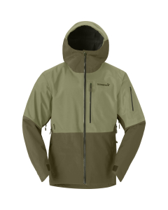 Norröna Men's lofoten GTX Jacket Olive Night/Deep Lichen Green