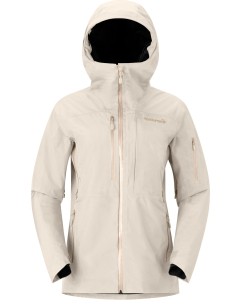 Norröna Women's lofoten GTX Insulated Jacket Oatmeal