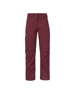 Schöffel Women's Pants Weissach dark burgundy
