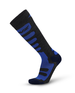 Lenz Socks free tour 1.0 grau/blau