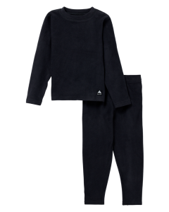 Burton Toddlers' Fleece Base Layer Set True Black