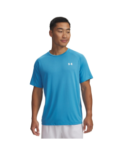 UA Men's Herren UA Tech SS 1326413 455 ether blue-white