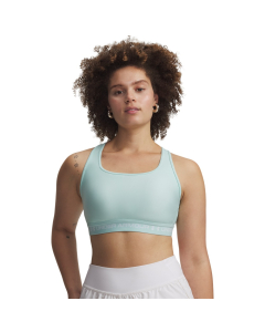 UA Women's Crossback Mid Bra 1361034 703 mint
