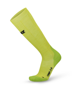 Lenz Socken compression 2.0 merino lime