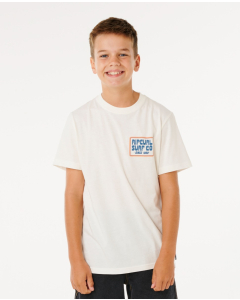 Rip Curl Boys PACIFIC RINSE SUNRISE TEE BONE