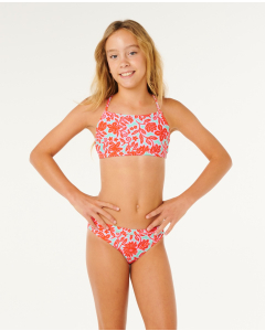 Rip Curl Girls SUNSHINE SQUAD 3P SET BRIGHT RED