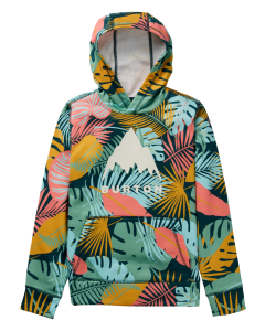 Burton Kids' Oak Pullover Hoodie Oversized Tropical
