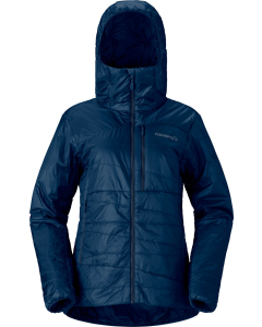 Norröna Women's falketind thermo40 Zip Hood Indigo Night