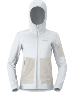 Norröna Women's falketind warm2 stretch Hood Snow White