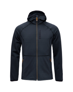 Elevenate Men's Skiers Fleece Hood Dark Ink
