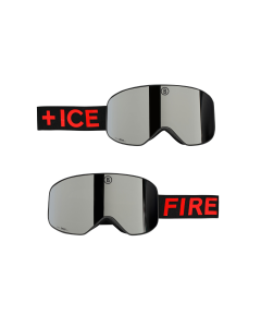 Dainese FIRE + ICE CLEAR BLACK/FIRE